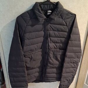 The North Face Charcoal Quilted Jacket